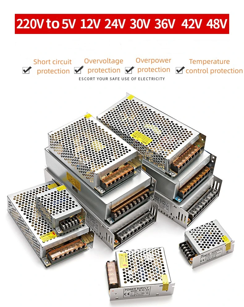 SMPS AC 110V/220V Input to DC 30V 6A 180W Switching Power Supply