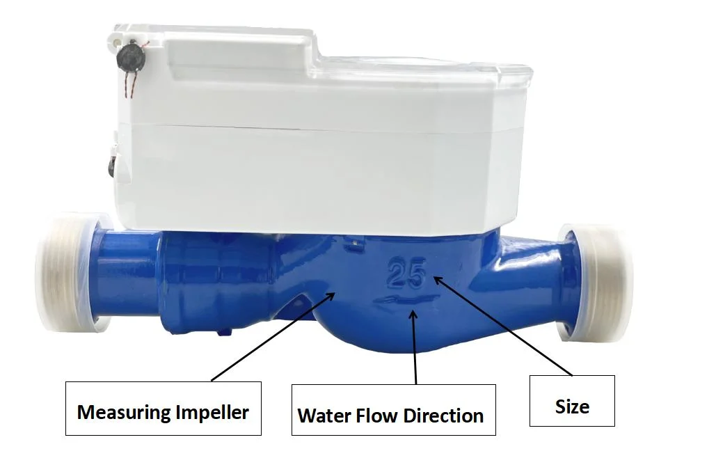 IP68 DN 15 Sts Keypad Prepaid Water Meter