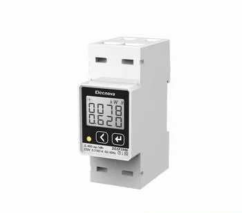 MID Approval DIN-Rail Mounted 1p2w Direct Input EV Home Charger Energy Meter