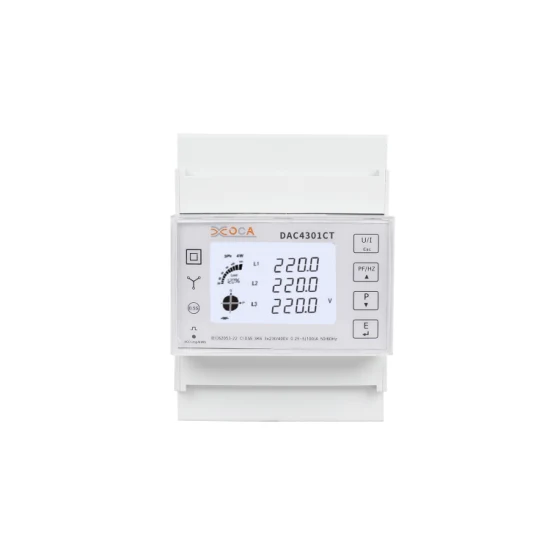 Dac4100c Single Phase DIN Rail Modbus Smart Remote Control Energy Meter