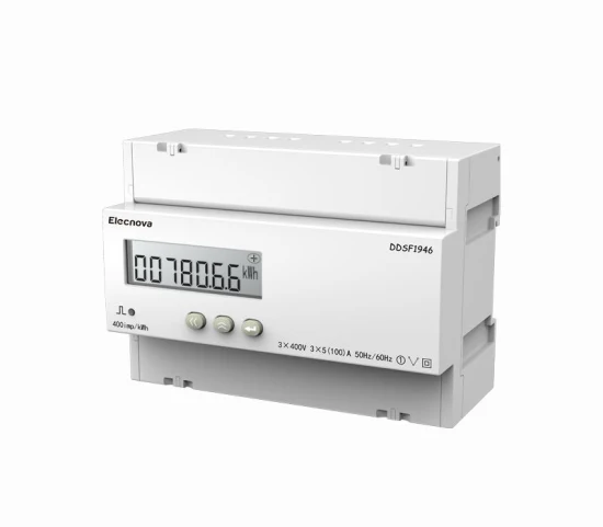 Multi-Rate Electric Energy Cloud Data Connectivity DIN Rail Remote Control Prepaid Meter